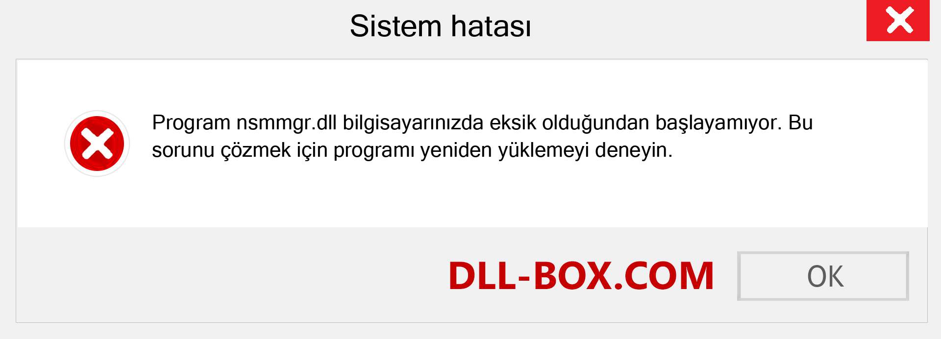 nsmmgr.dll dosyası eksik mi? Windows 7, 8, 10 için İndirin - Windows'ta nsmmgr dll Eksik Hatasını Düzeltin, fotoğraflar, resimler